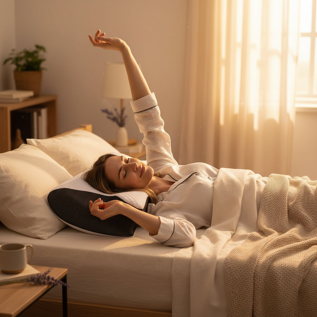 Besser schlafen, entspannter aufwachen: Dein Abendritual mit dem Deep Rest Pillow